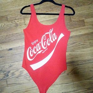 Red Coca Cola Body Top
